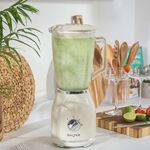 SALTER RETRO CREAM 1.5L Glass Jug Blender