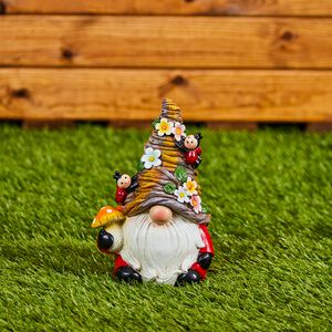 Garden Gnome With Brown Hat