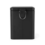 BELDRAY BLACK 5 LITRE SOFT-CLOSE Pedal Compartment Bin