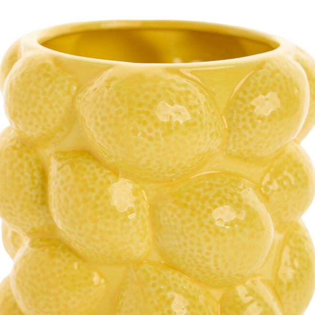 Lemon Spring Ceramic Vase