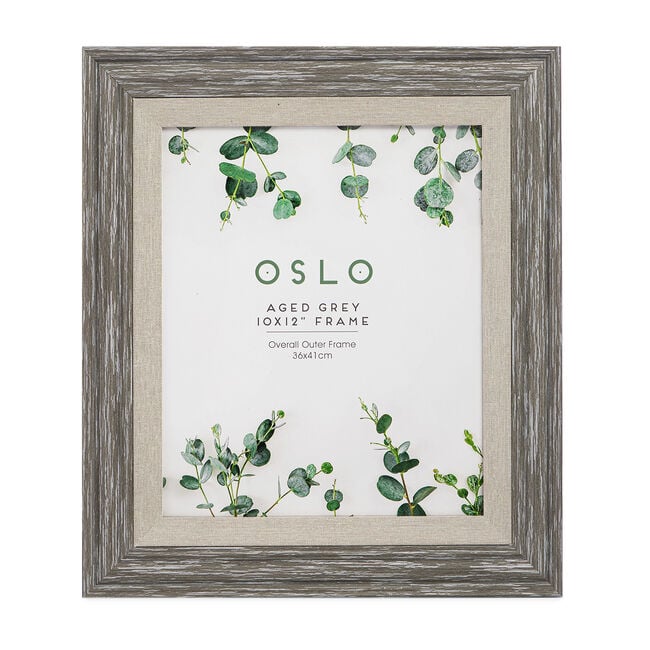 10x12 OSLO AGED GREY Frame 