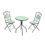 Madeira Mosaic 3 Piece Bistro Set