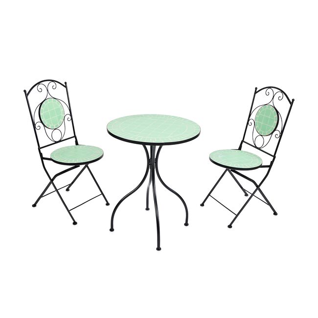 Madeira Mosaic 3 Piece Bistro Set