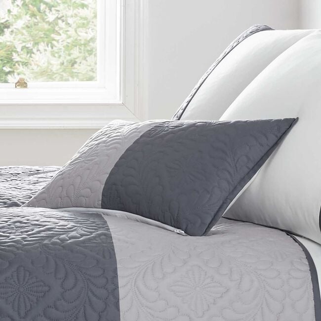 Nicole Day Maeve Cushion 30cm x 50cm - Grey
