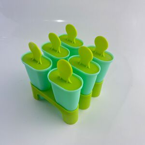 Popsicle Shaped Freeze Ice Pops Mould Set
