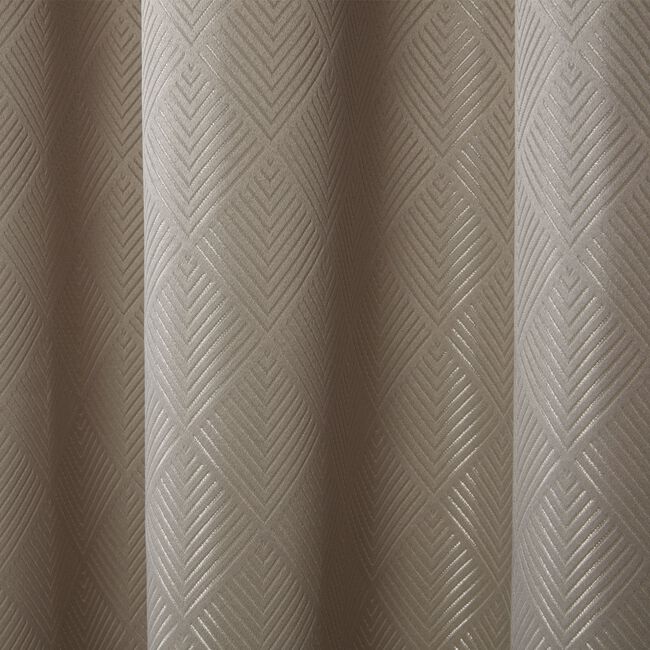 PENCIL PLEAT DUCHESS GOLD 66x54 Curtain