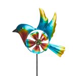 Summer Bird Garden Stake