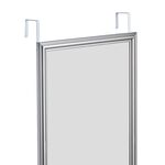 OVER THE DOOR Mirror Silver 30 x 120cm