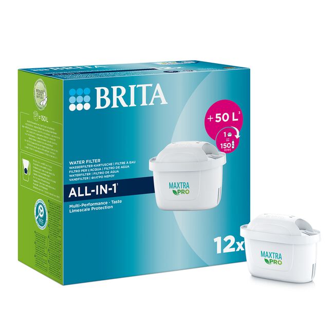 BRITA MAXPRO All In One 12 Pack
