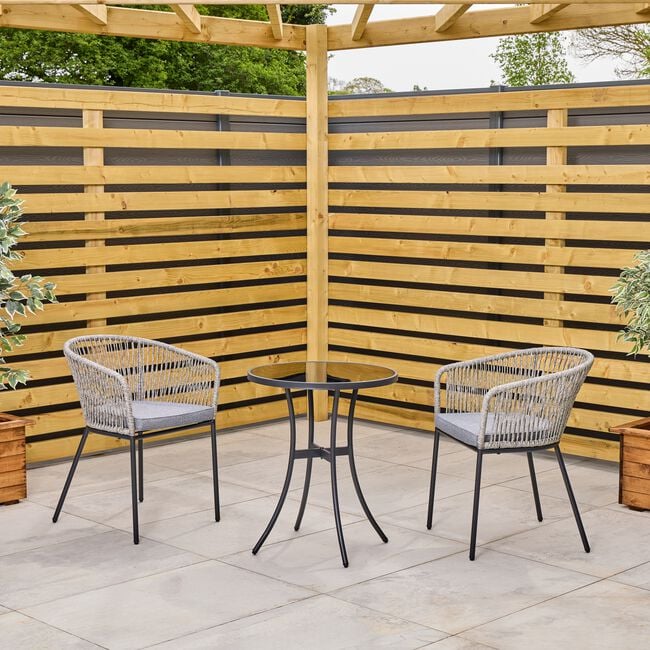 Paloma 3-piece Rattan Bistro Set