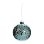 6-Pack Green Luxury Bauble Set