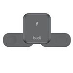 Budi Black 3 in 1 Foldable Wireless Charger 20W