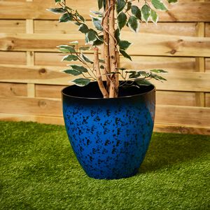 SANTOS Blue Plant Pot