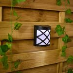 Lattice Garden Solar Wall Light