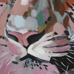 Vibrant Tiger Canvas - 60cm x 90cm