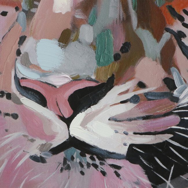 Vibrant Tiger Canvas - 60cm x 90cm