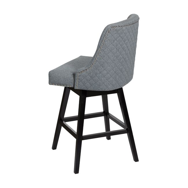 Chelsea Barstool - Charcoal Linen