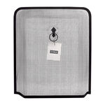 De Vielle Rectangular Fire Guard Classic Black