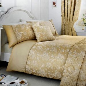SINGLE DUVET COVER Dreams & Drapes Jasmine Champagne