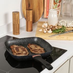 Salter Megastone Thermo Collar 28cm Grill Pan