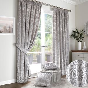 TRINITY SILVER 66x54 curtain 