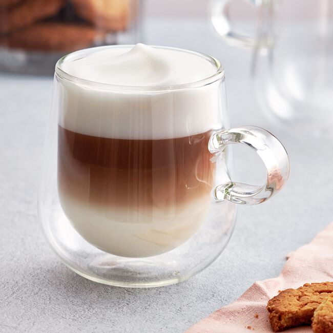 Judge 2 Double Wall 325ml Glass Latte Coffee Cup