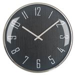 Juliet Black Clock 33cm 