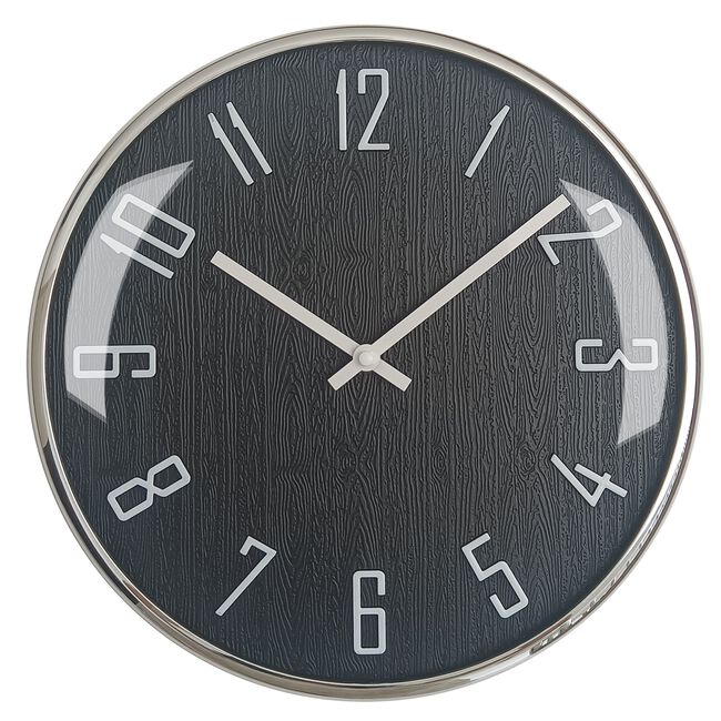 Juliet Black Clock 33cm 