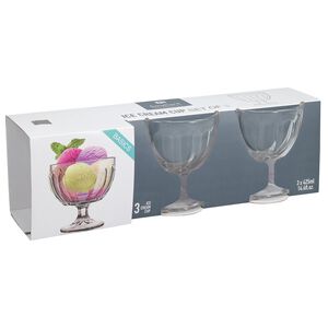 Sundae Glass Dish 3 Pack