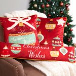 Christmas Wishes Cushion Covers - 2 Pack