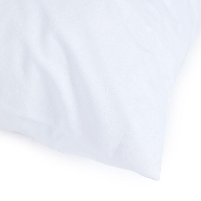Waterproof Terry Pillowcase Protector Pair - White