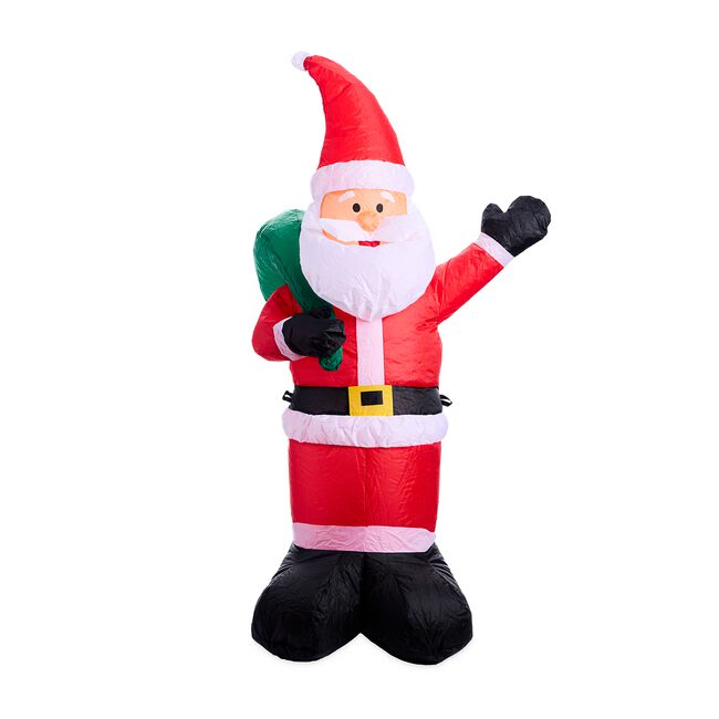 1.2M Inflatable Santa with Gift Sack