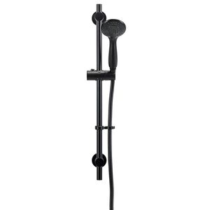 Croydex Nero 3 Function Shower Set Matt Black