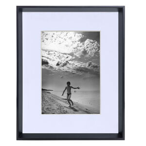 5x7" REINE BLACK Wood Bevelled Frame