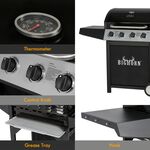 Bighorn Classic 4 Burner Gas BBQ