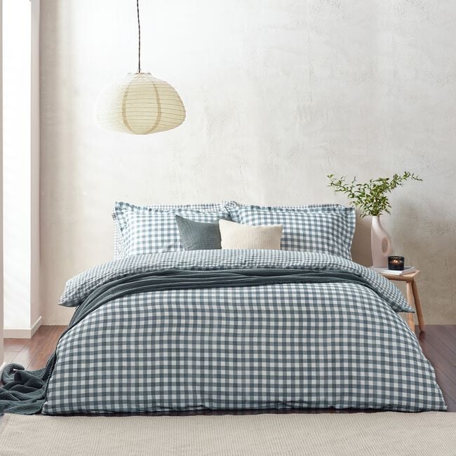 SUPERKING DUVET COVER Barton Navy