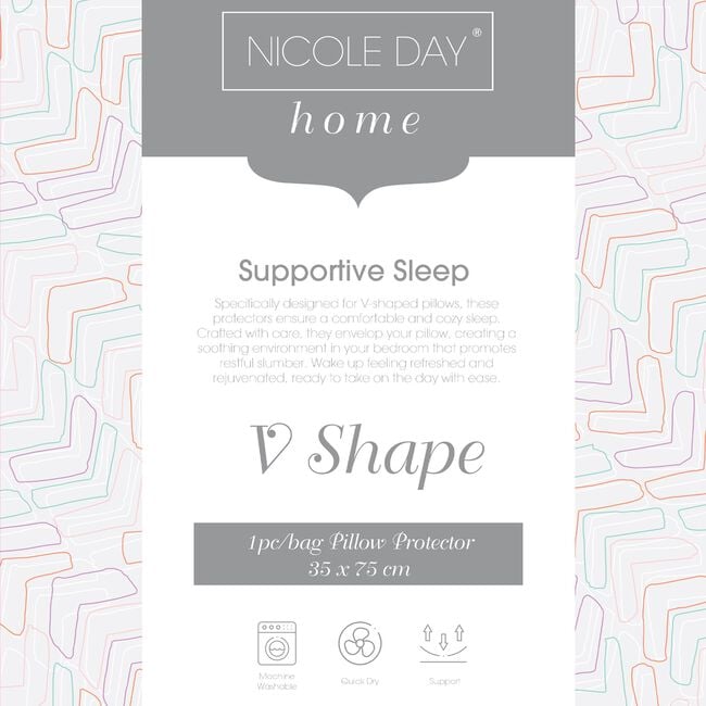 V Shape Pillow Protector