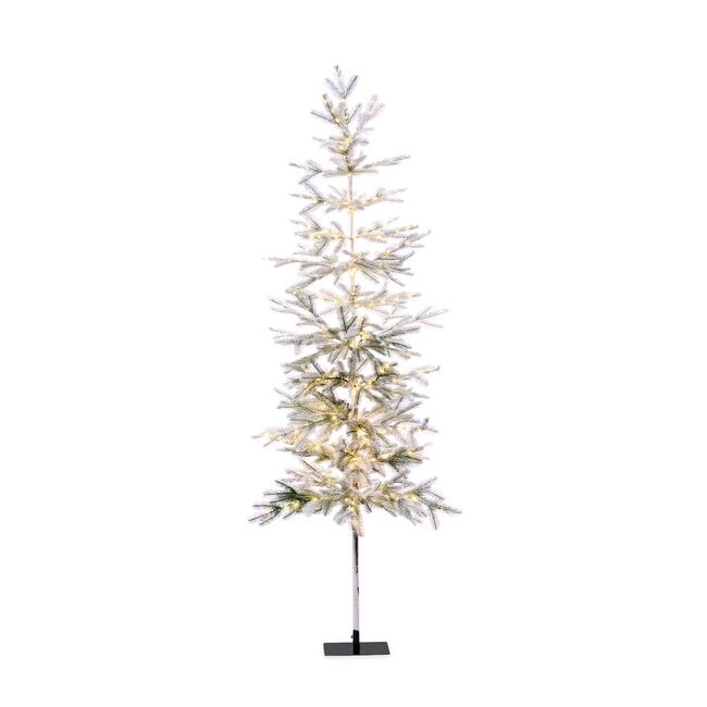 1.8M Warm White Pre-Lit Pine Needle Tree