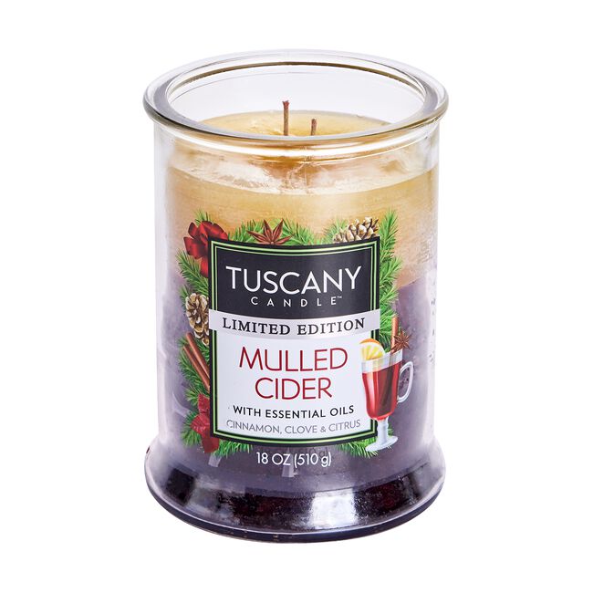 Tuscany Triple Pour Candle Mulled Cider 18oz
