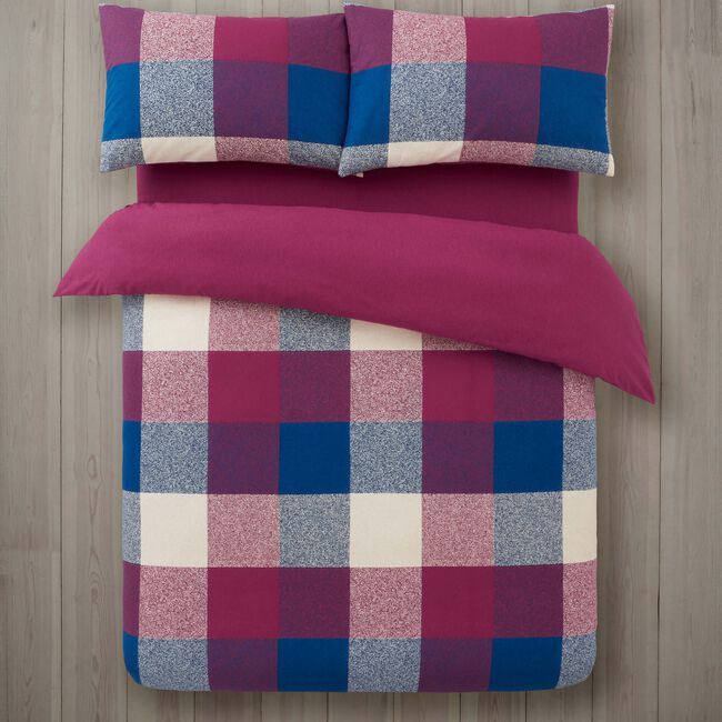 SINGLE DUVET COVER Brushed Cotton Simon Berry 