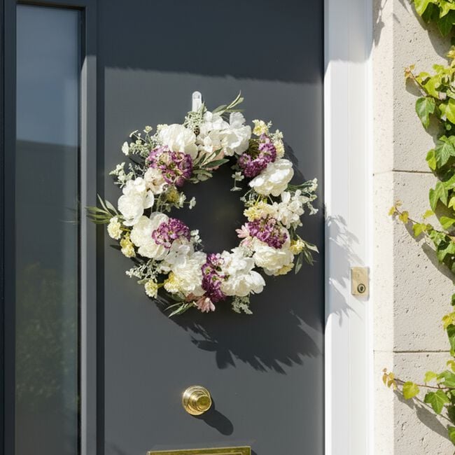Mixed Floral Wreath