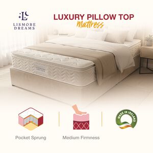 LISMORE DREAMS Single Luxury Pillow Top Mattress