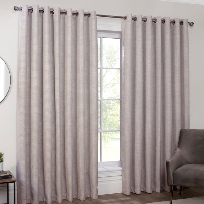 BLACKOUT & THERMAL WAFFLE WEAVE MONO 66x54 Curtain