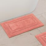 COTTON BORDER ROSE 50x80 Bath Mat