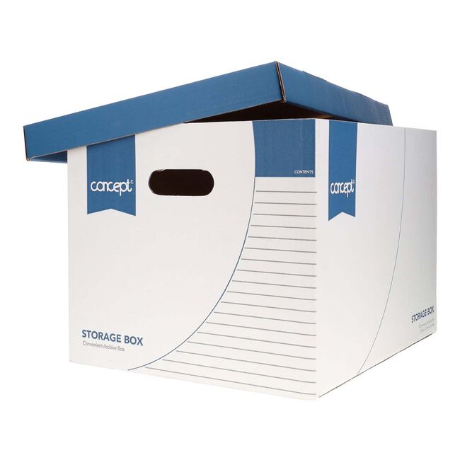 Concept Archive Storage Box - Blue