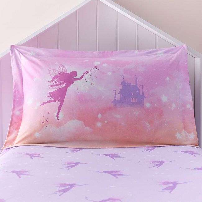 Nicole Day Ombre Fairies Pillowcase Pair