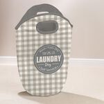 Gingham Large Laundry bag