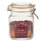 Kilner Square Clip Top Jar 1L