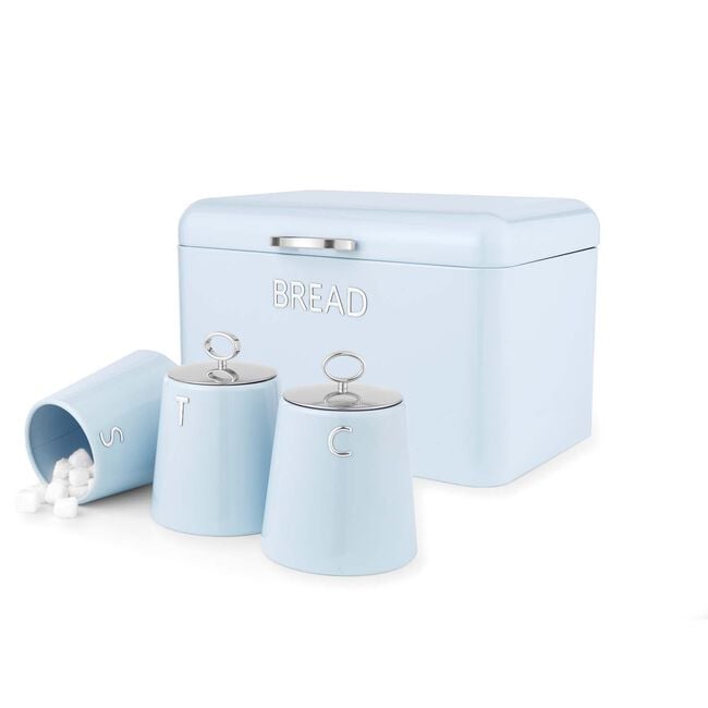 SALTER RETRO BLUE 4 Piece Storage Set