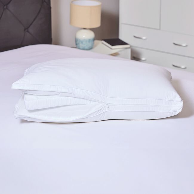 Three Chamber Medium Support Memory Foam Pillow